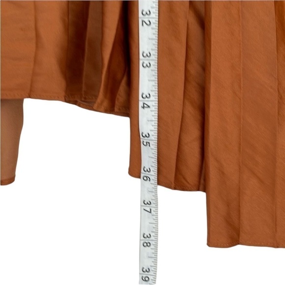 A.L.C. Sonali II Skirt Metallic Copper-Broze - Picture 12 of 16